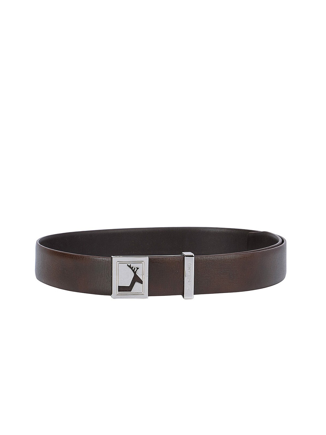 

Da Milano Men Brown Leather Belt