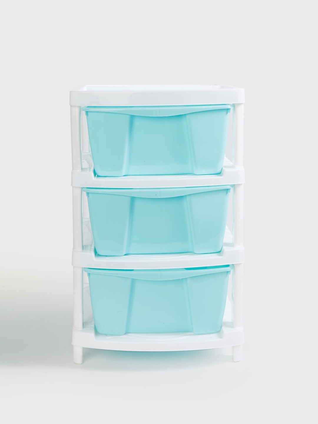 

Home Centre Blue Solid Plastic 3 Layer Mini Drawer Organiser