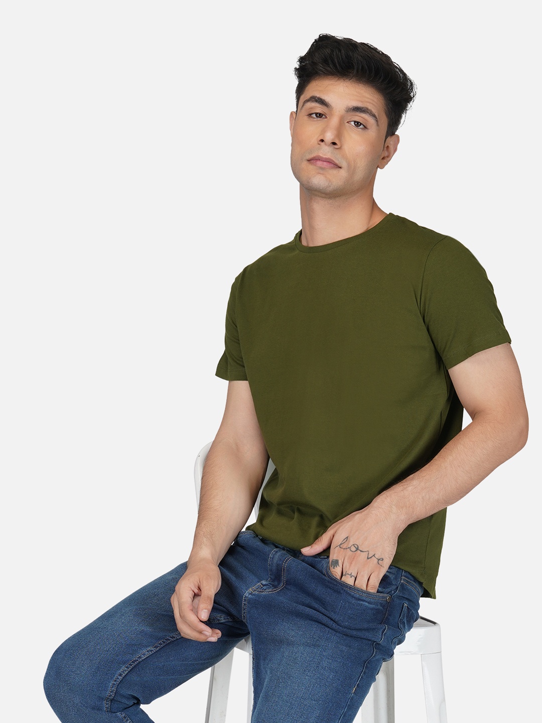 

Tinted Men Yellow T-shirt