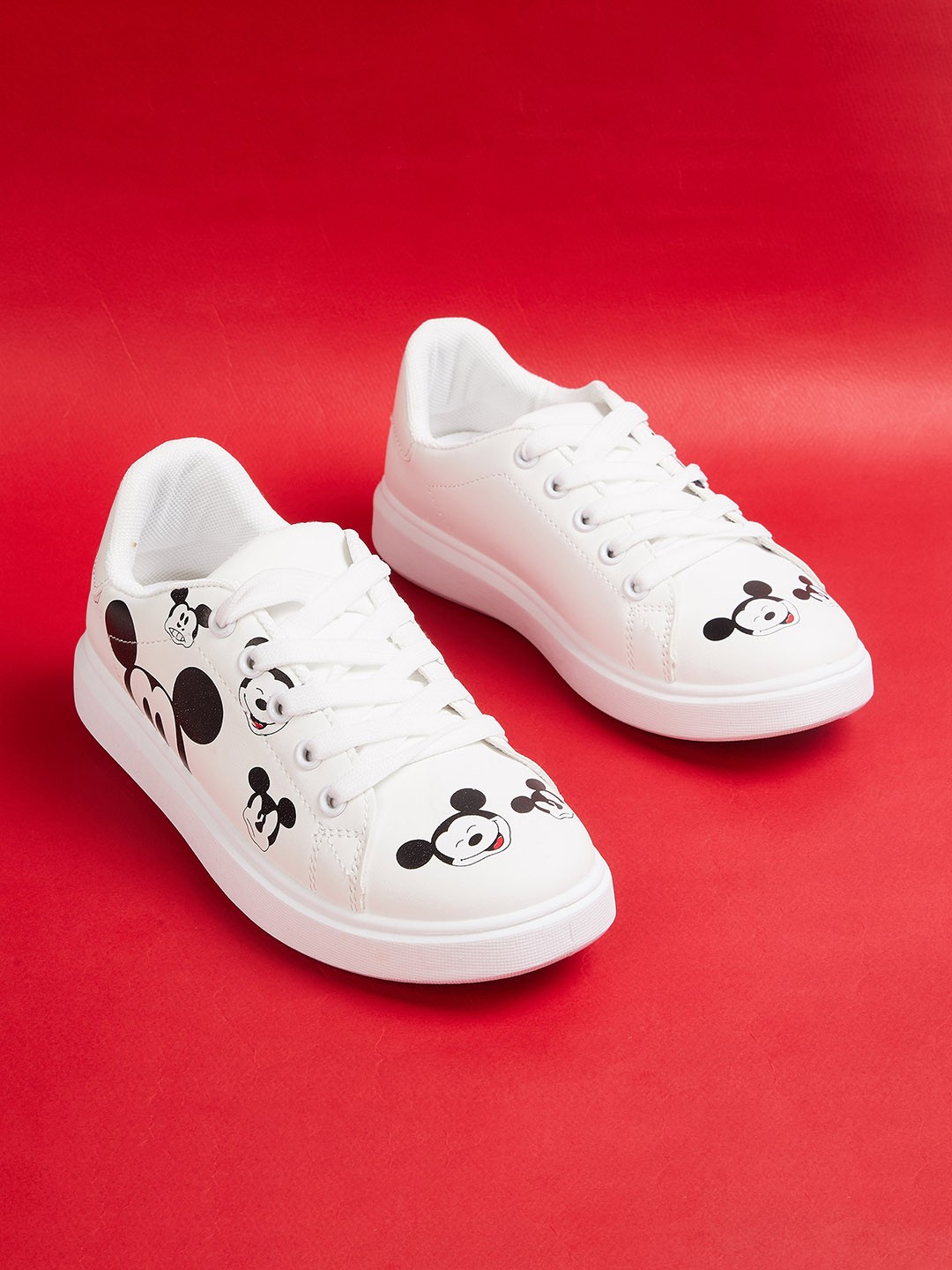 

Fame Forever by Lifestyle Girls Black Printed Slip-On Sneakers