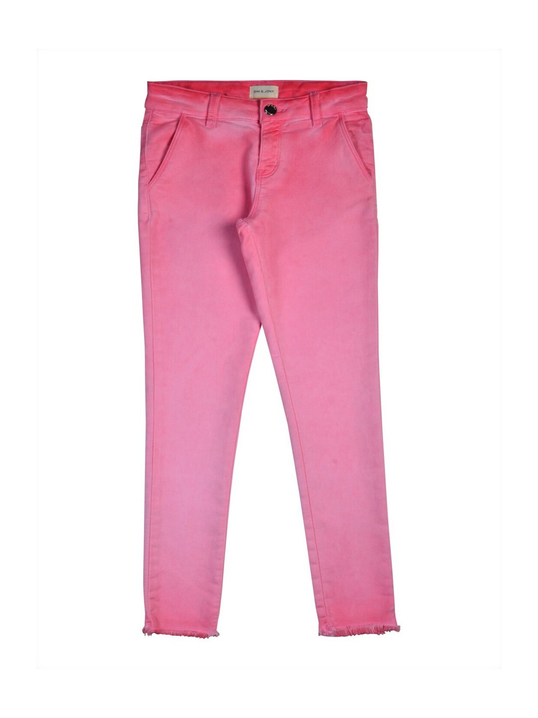 

Gini and Jony Girls Pink Jeans