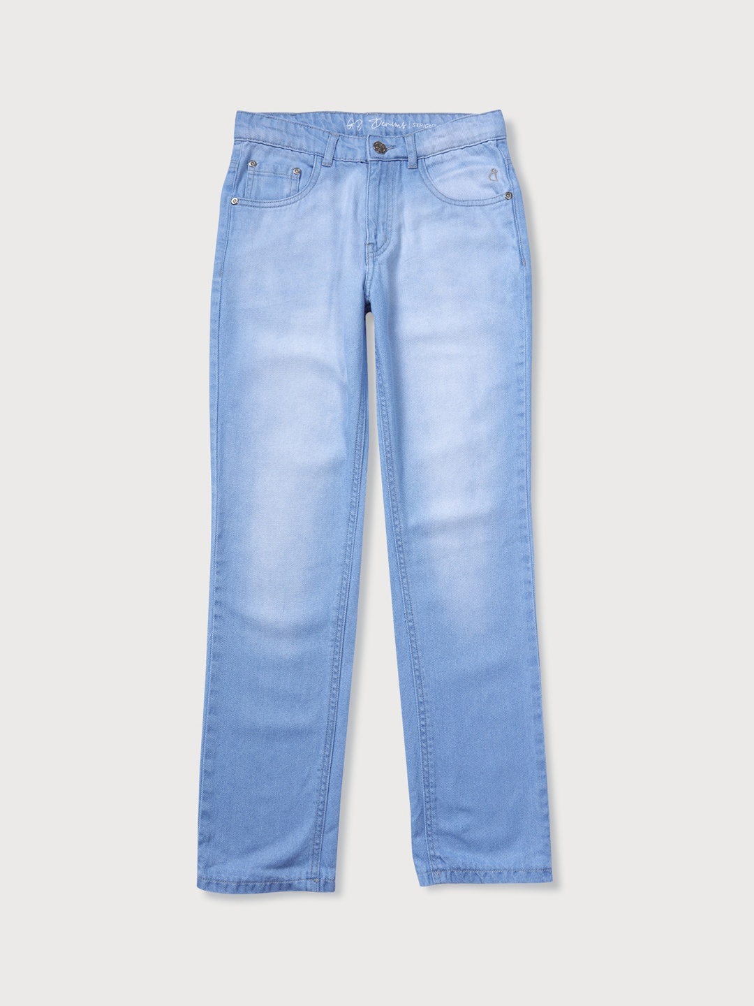 

Gini and Jony Boys Blue Heavy Fade Jeans