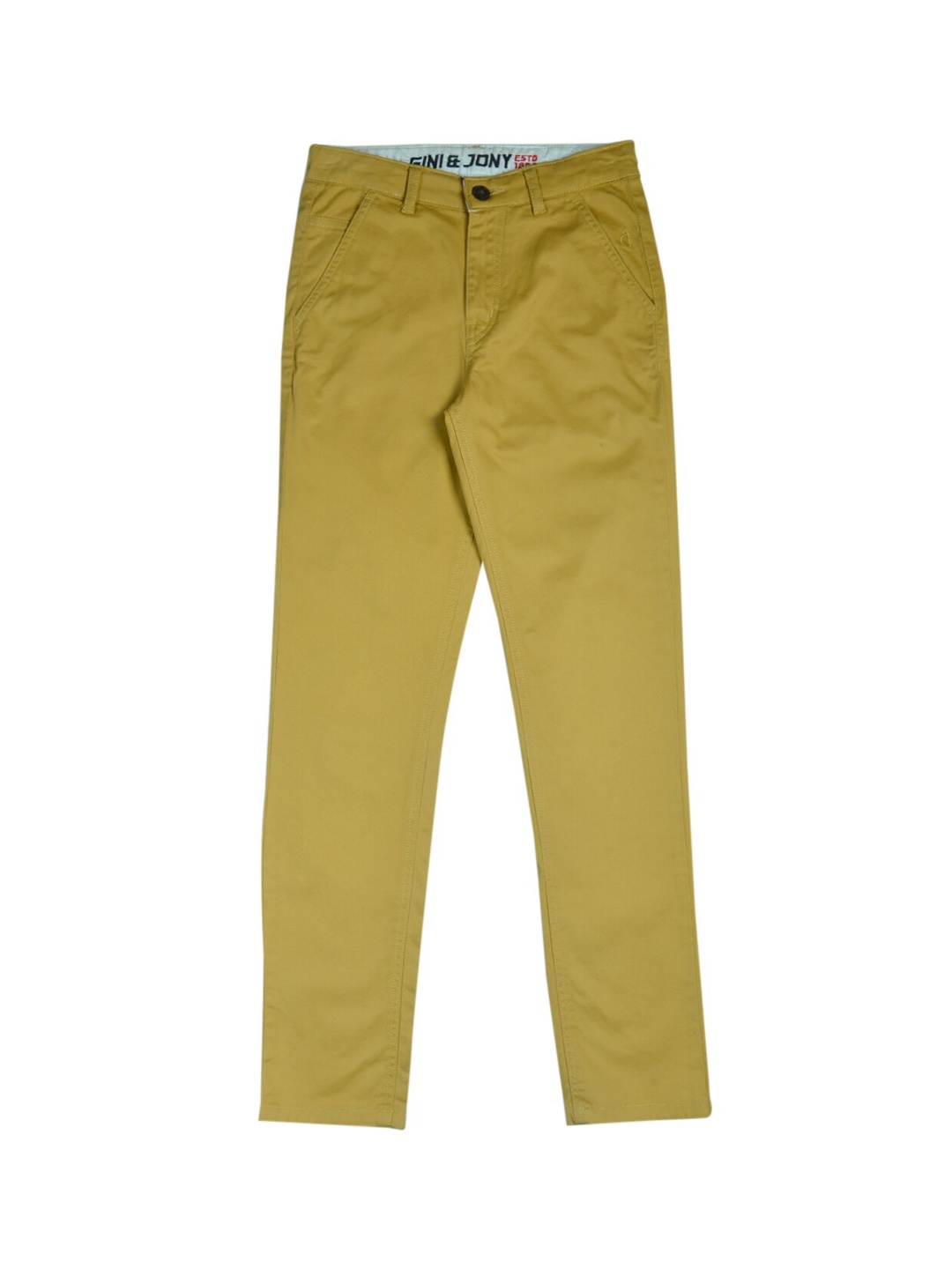 

Gini and Jony Boys Khaki Trousers