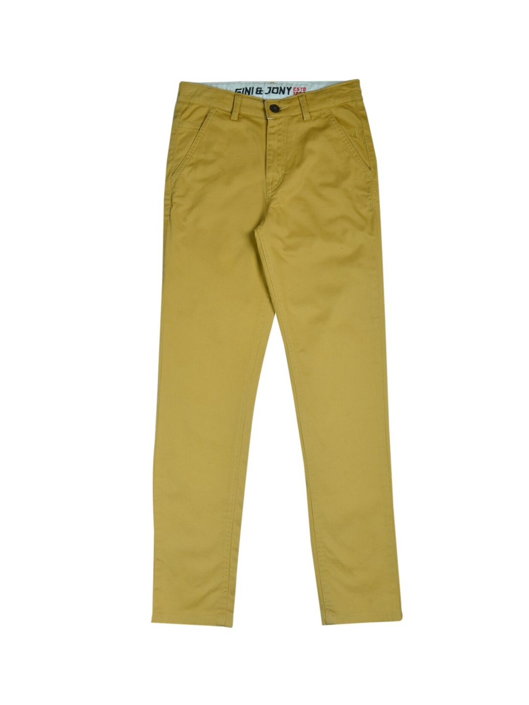 

Gini and Jony Boys Khaki Trousers