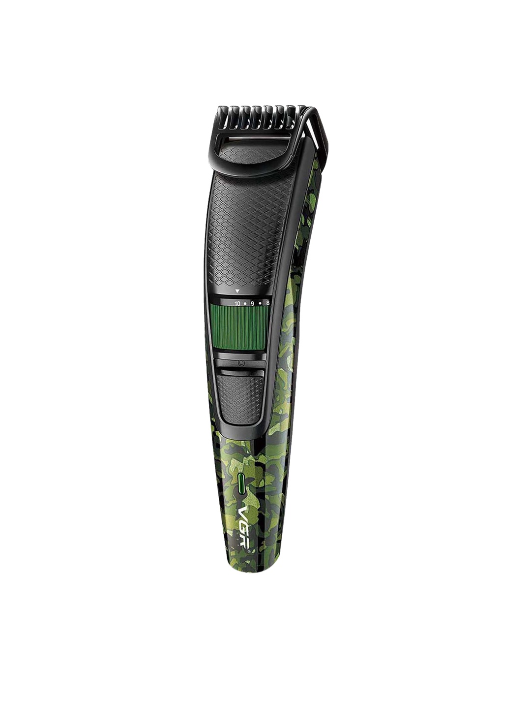 

VGR Men V-053 Professional Hair Trimmer - Green & Black Camouflage