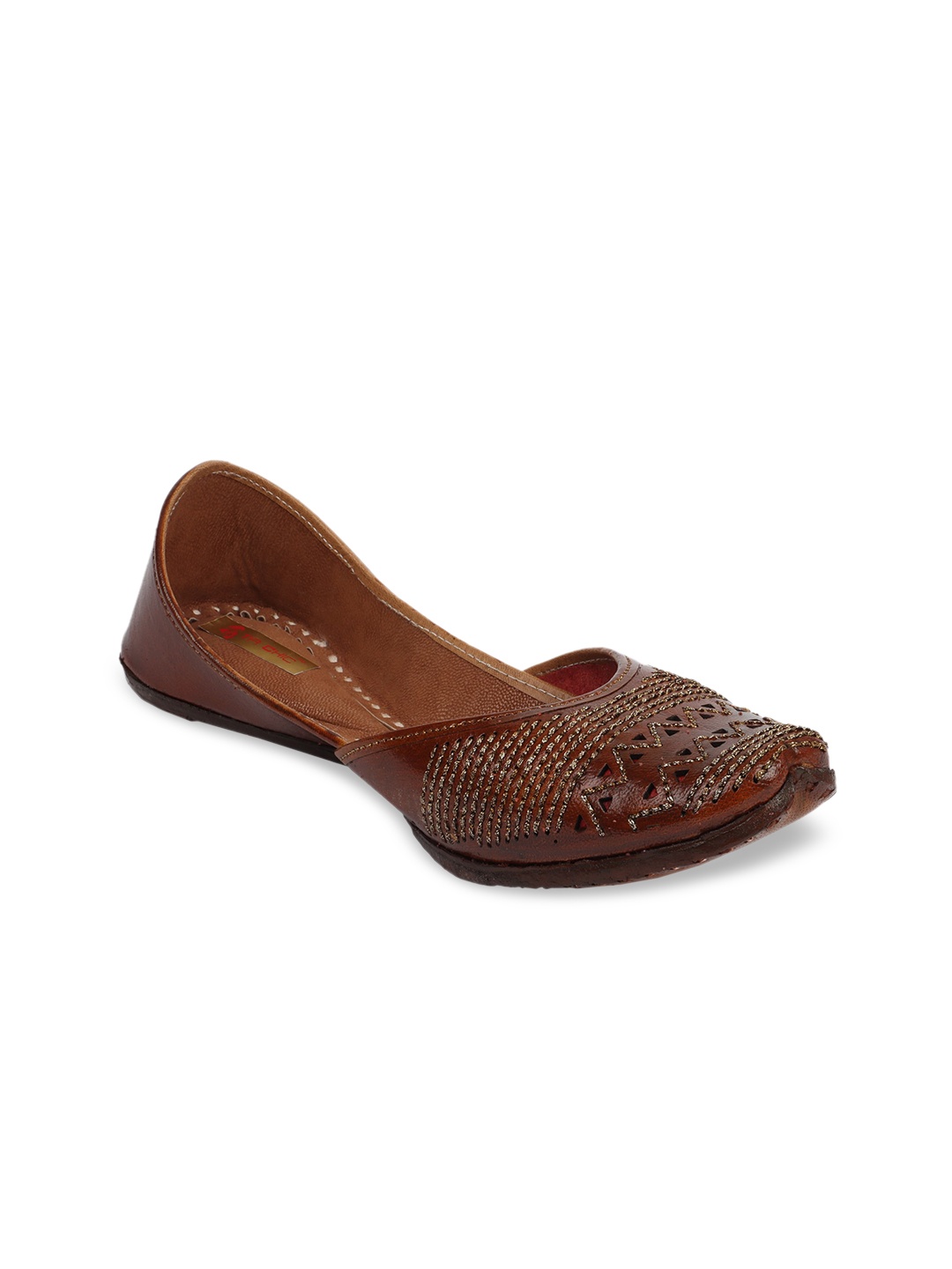 

Ta Chic Women Brown Ethnic Flats