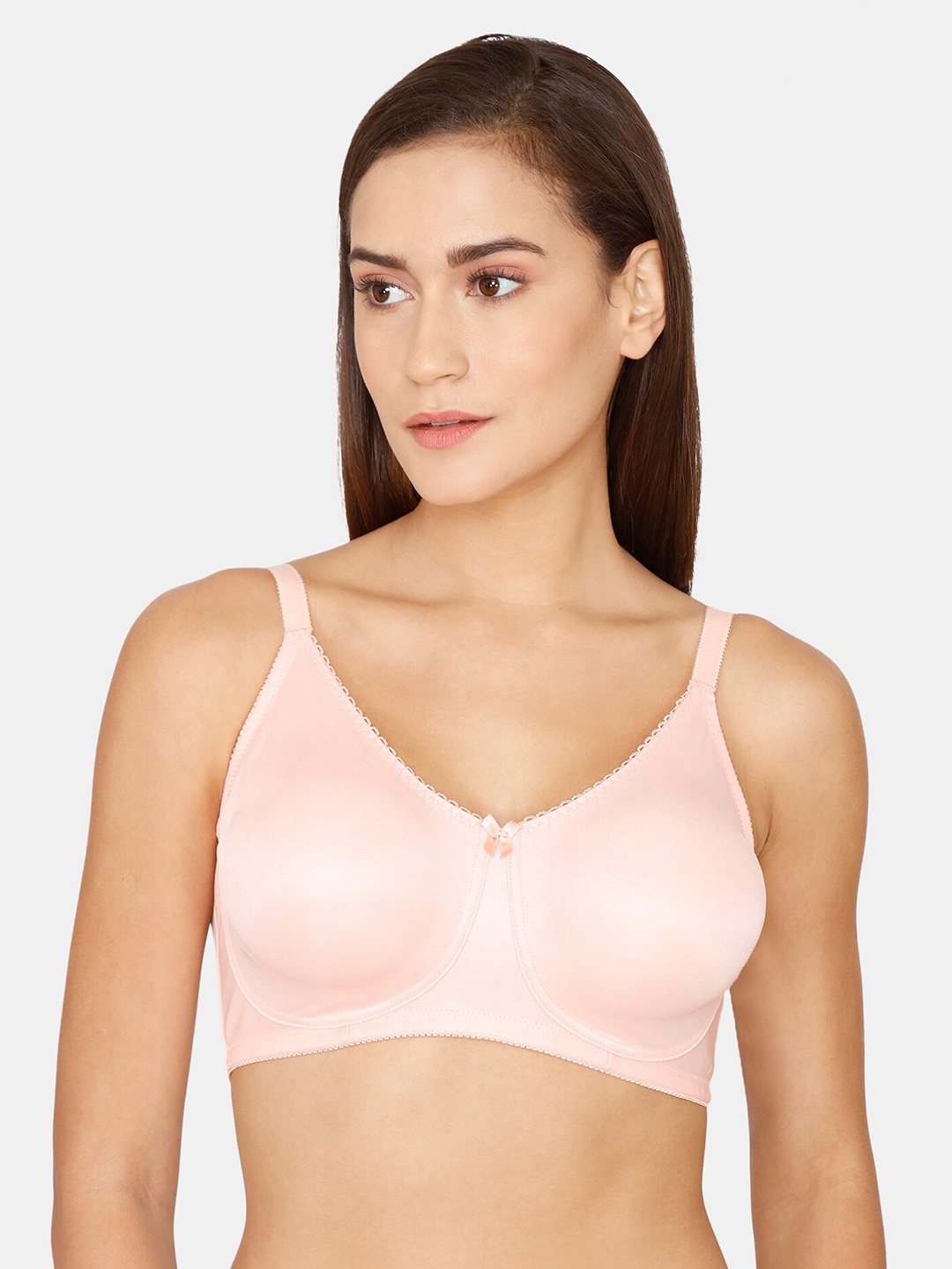 

Zivame Pink Non Padded Everyday Bra