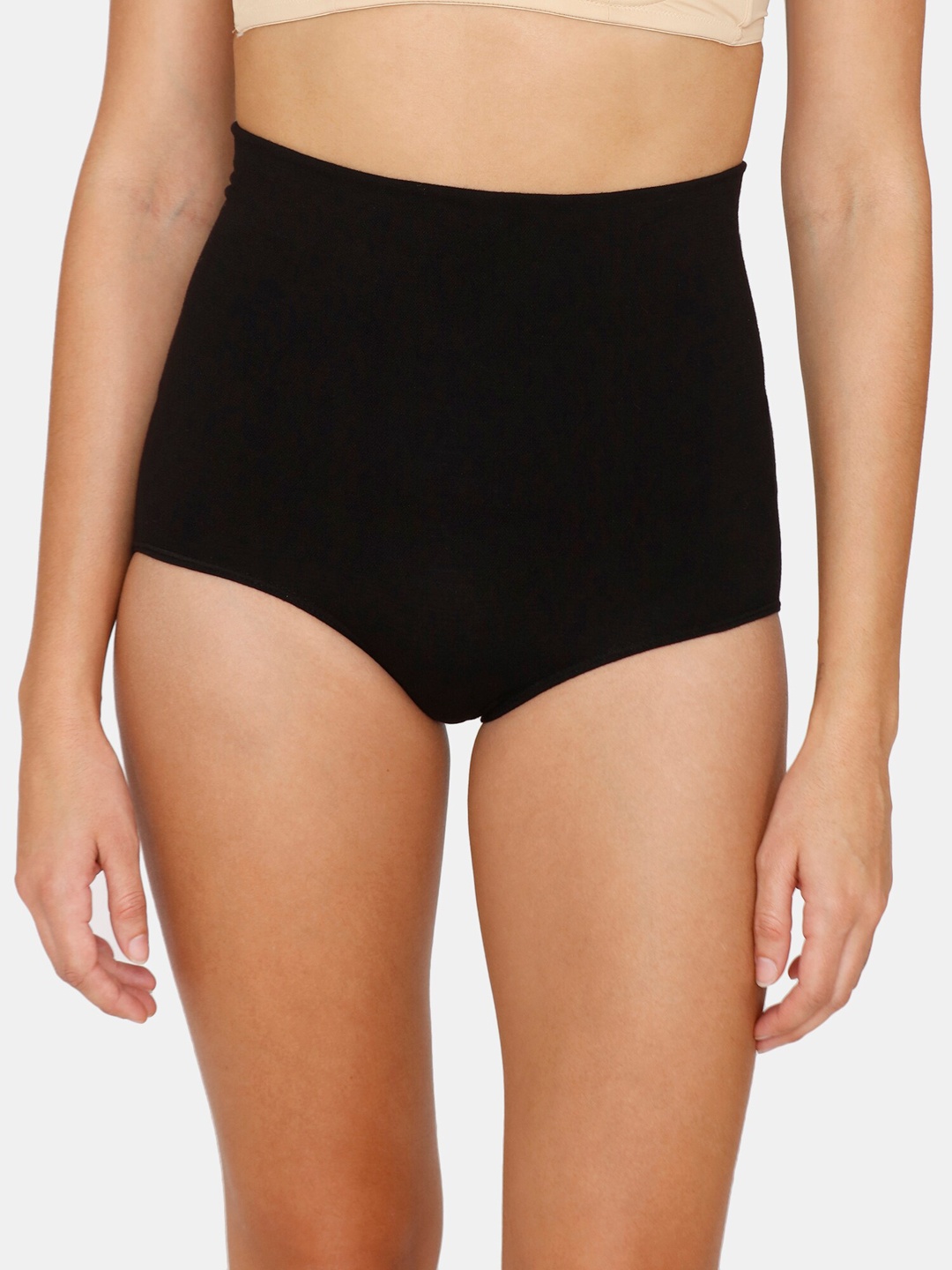

Zivame Women Black Solid Pure Cotton Shaper Briefs ZI3163CORE0BLAK