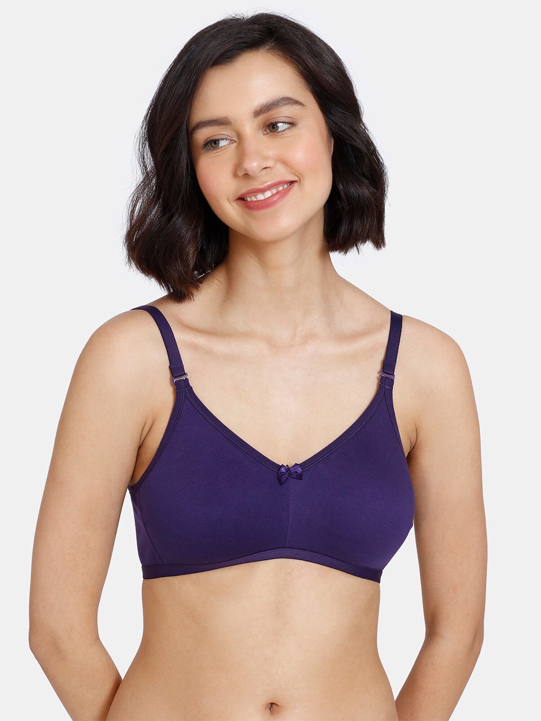 

Zivame Purple Non Padded T-Shirt Bra