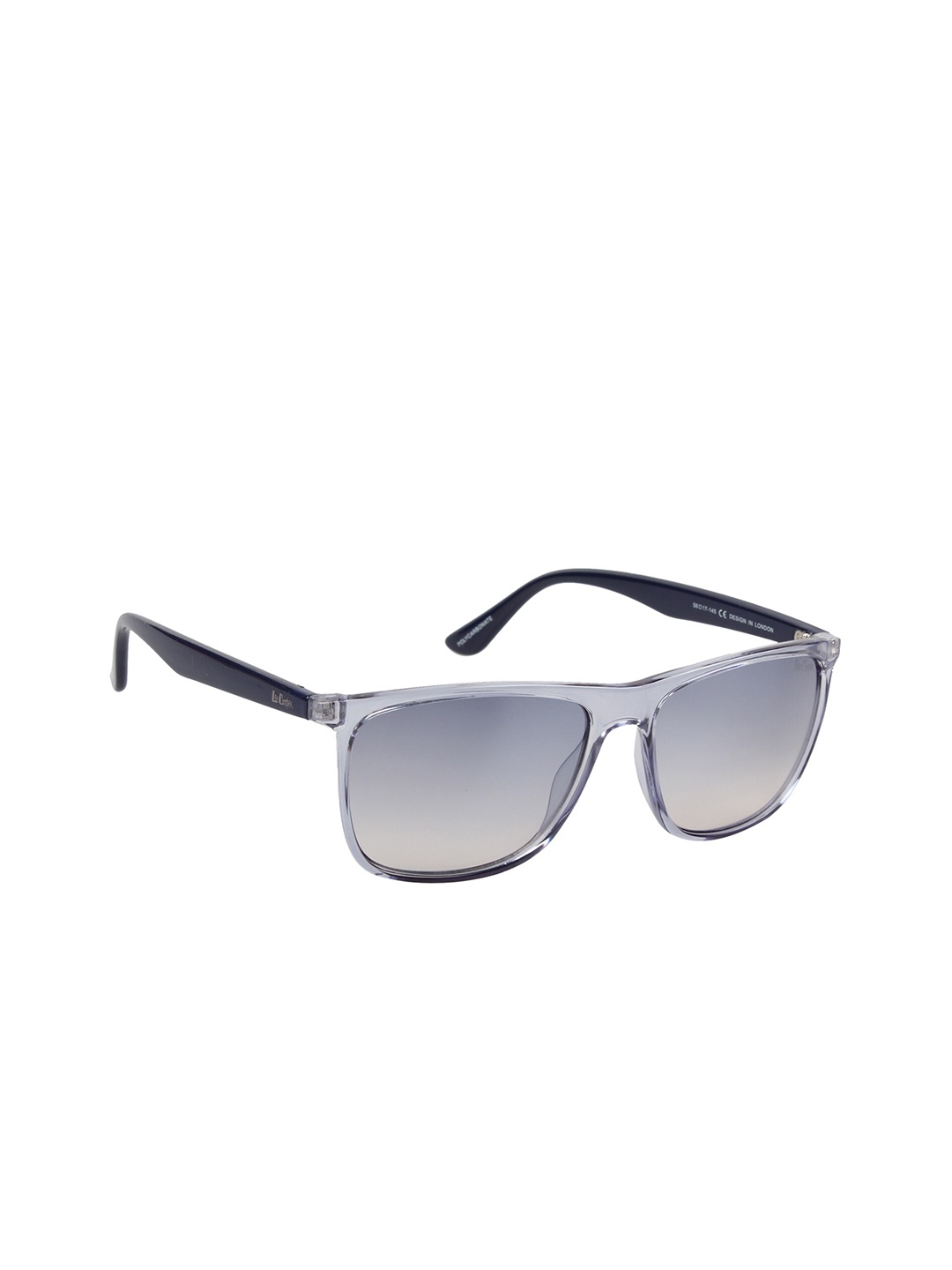 

Lee Cooper Men Blue Lens & Blue Square Sunglasses with UV Protected Lens LC9195TWB