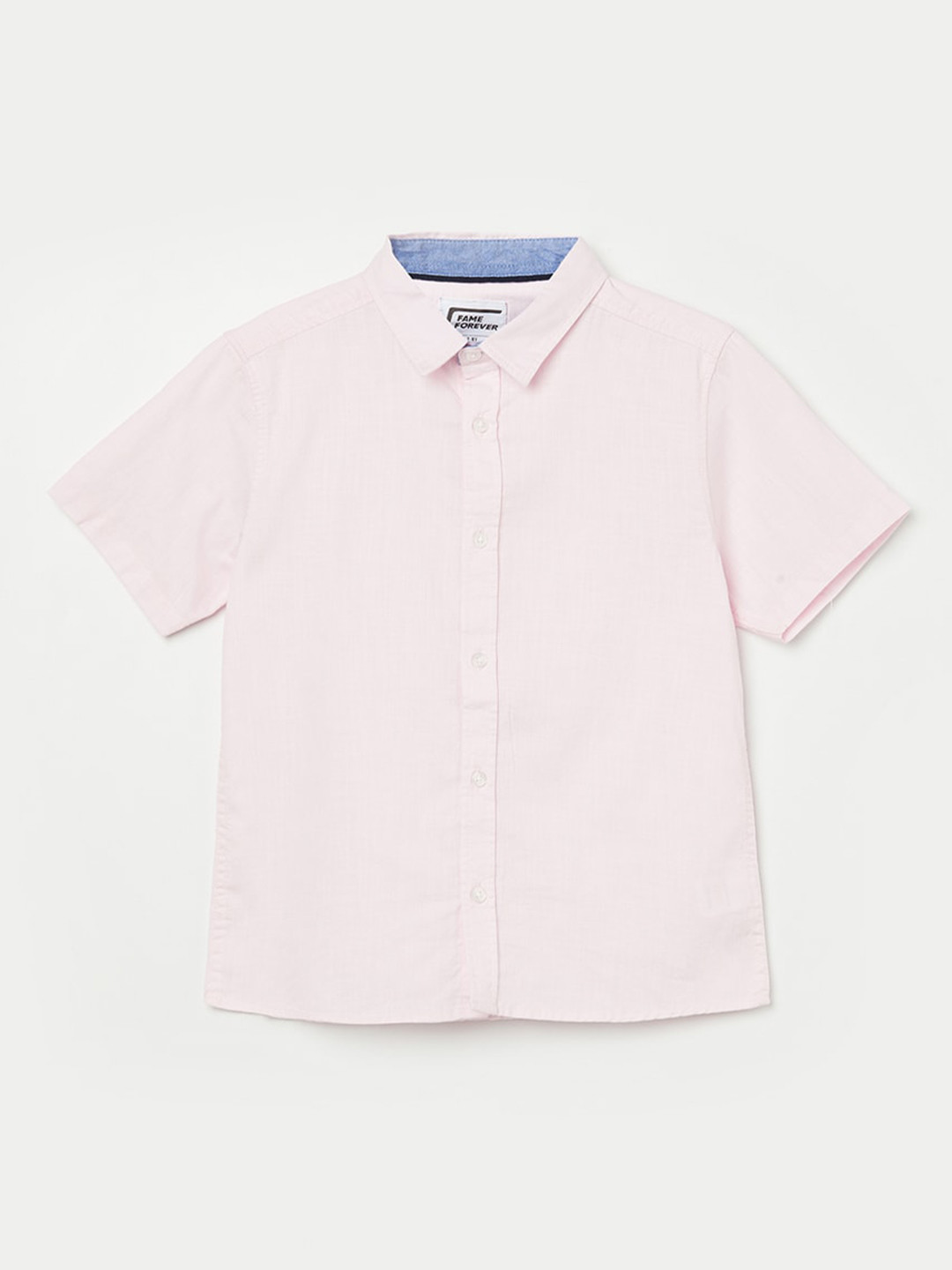 

Fame Forever by Lifestyle Boys Pink Standard Casual Shirt