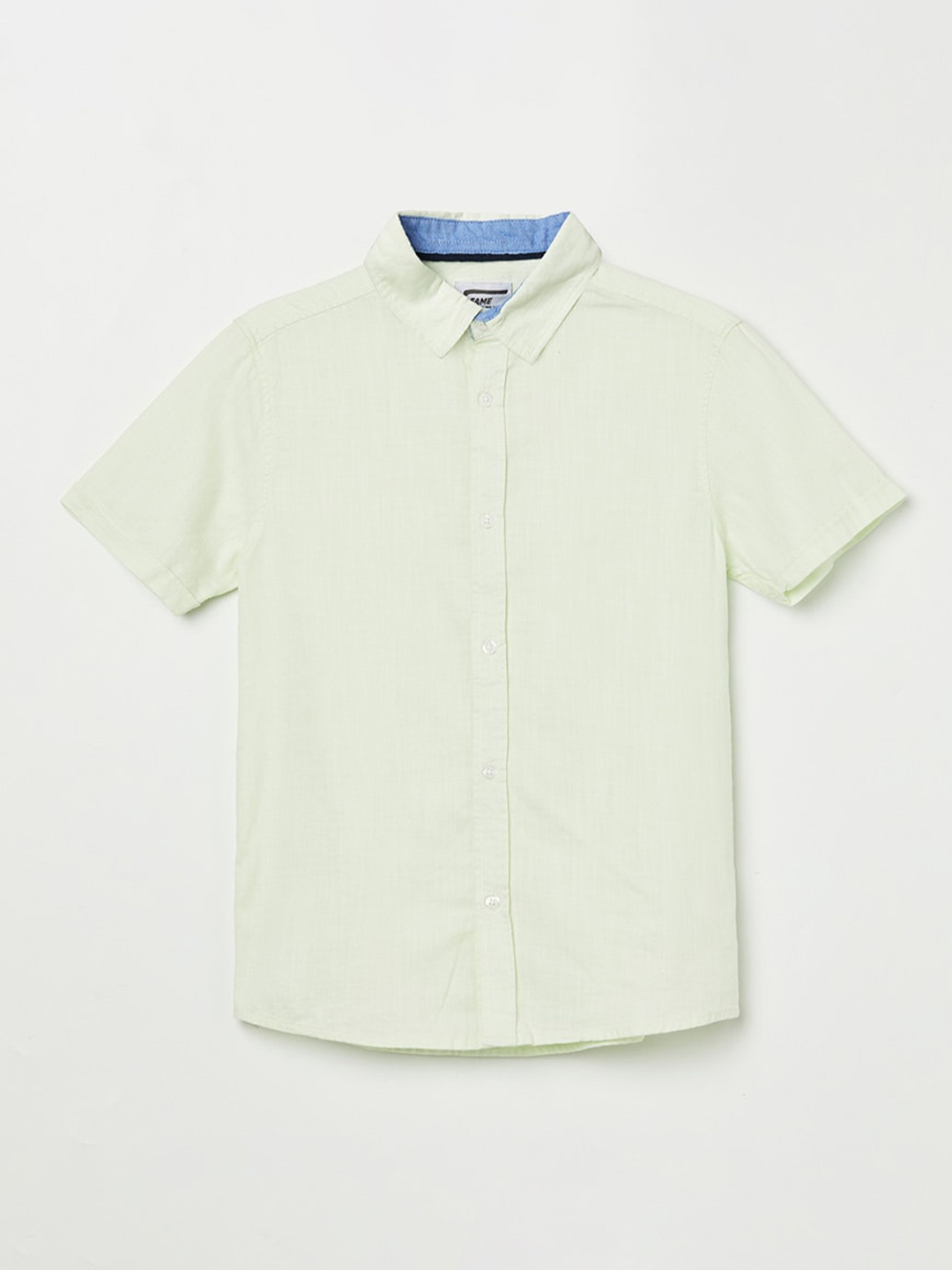 

Fame Forever by Lifestyle Boys Green Standard Casual Shirt