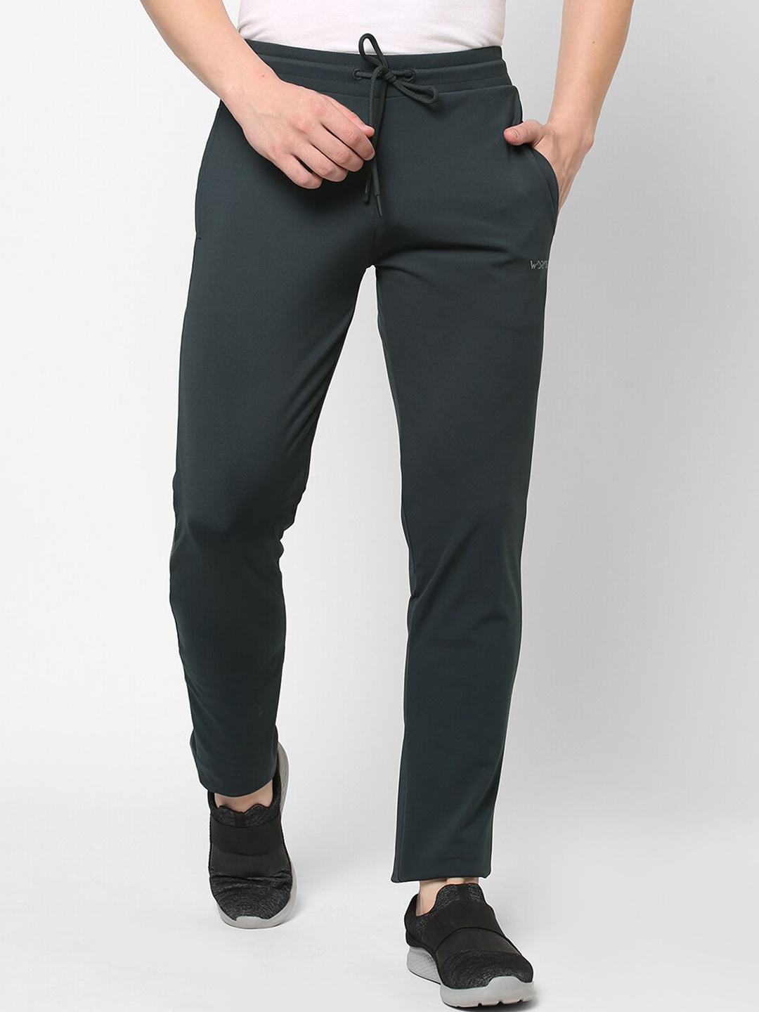 

Sweet Dreams Men Charcoal Grey Solid Dry Fit Regular Trackpants