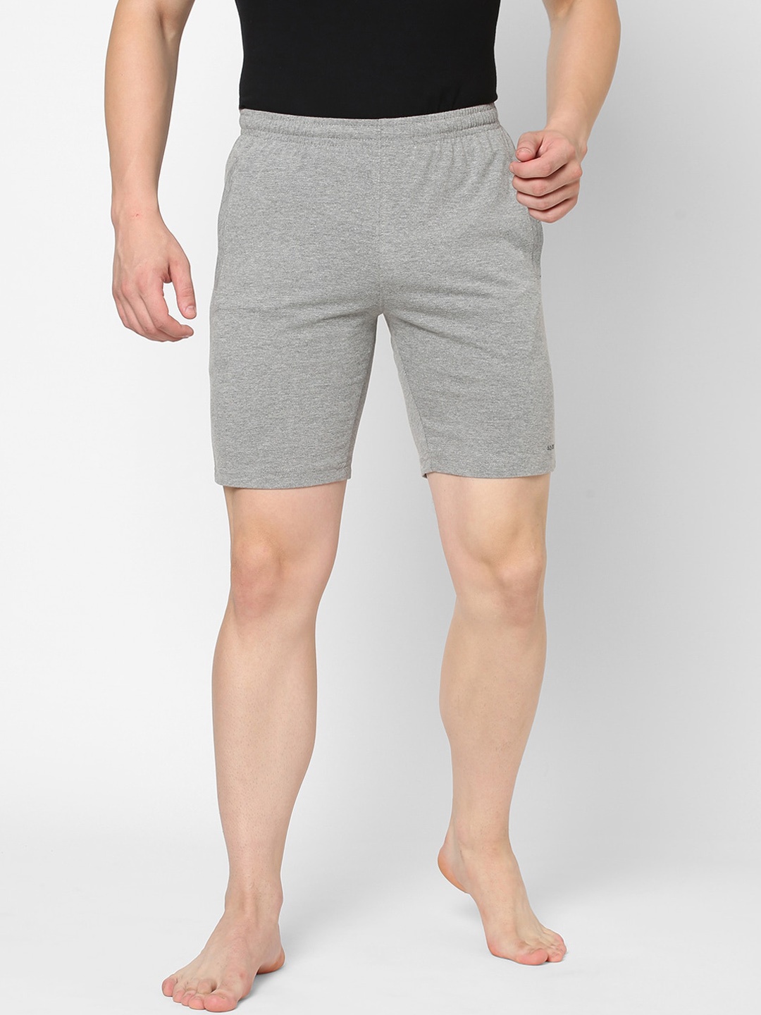 

Sweet Dreams Men Grey Solid Shorts