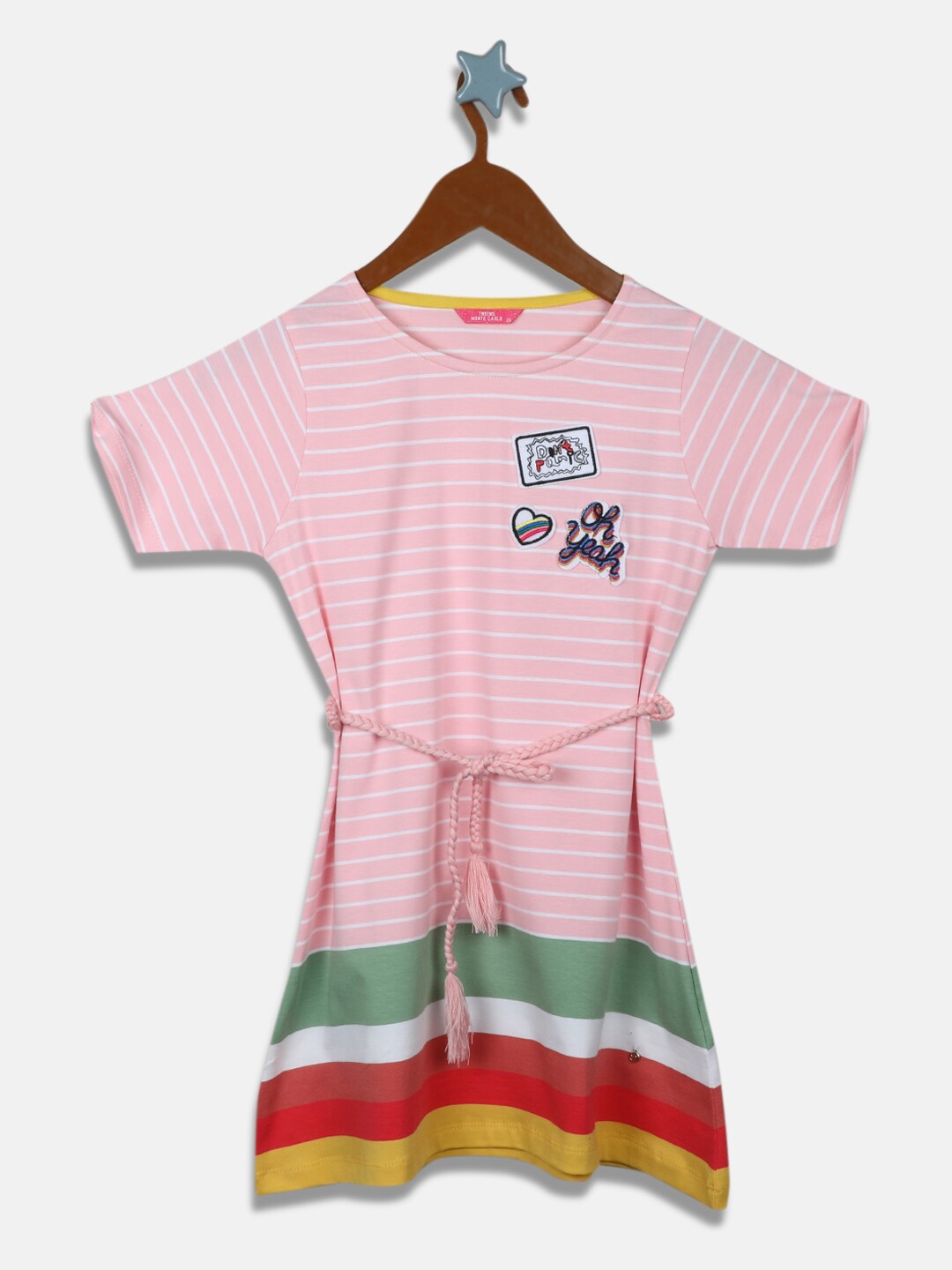 

Monte Carlo Pink Striped Dress