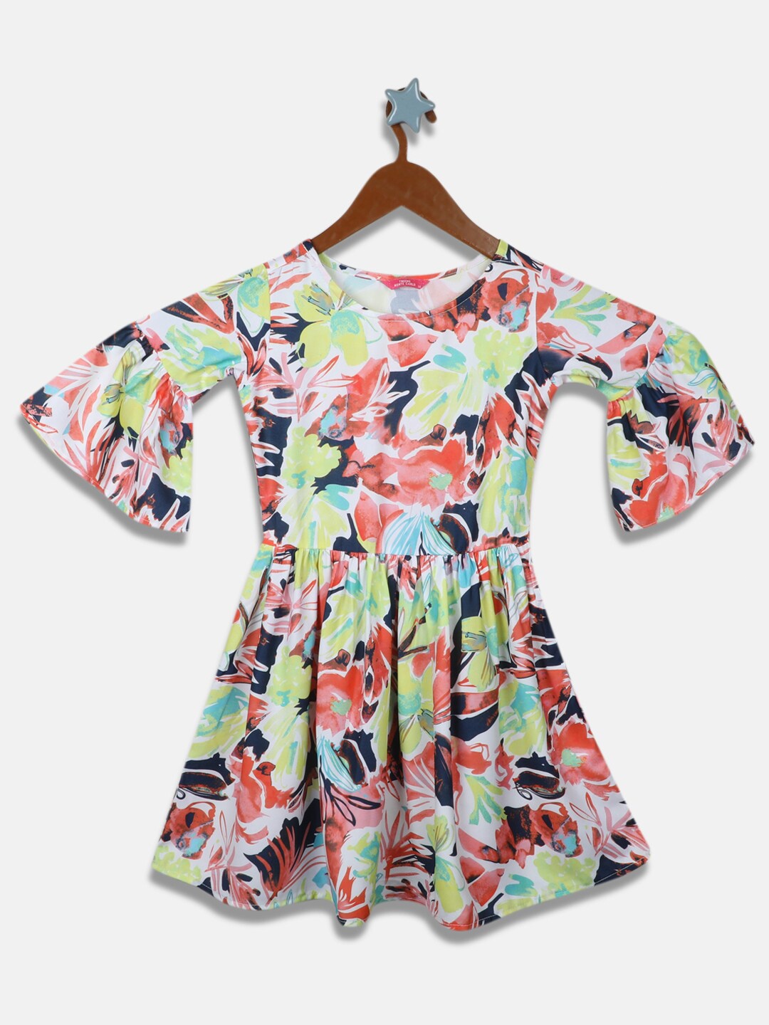 

Monte Carlo Orange Floral Dress