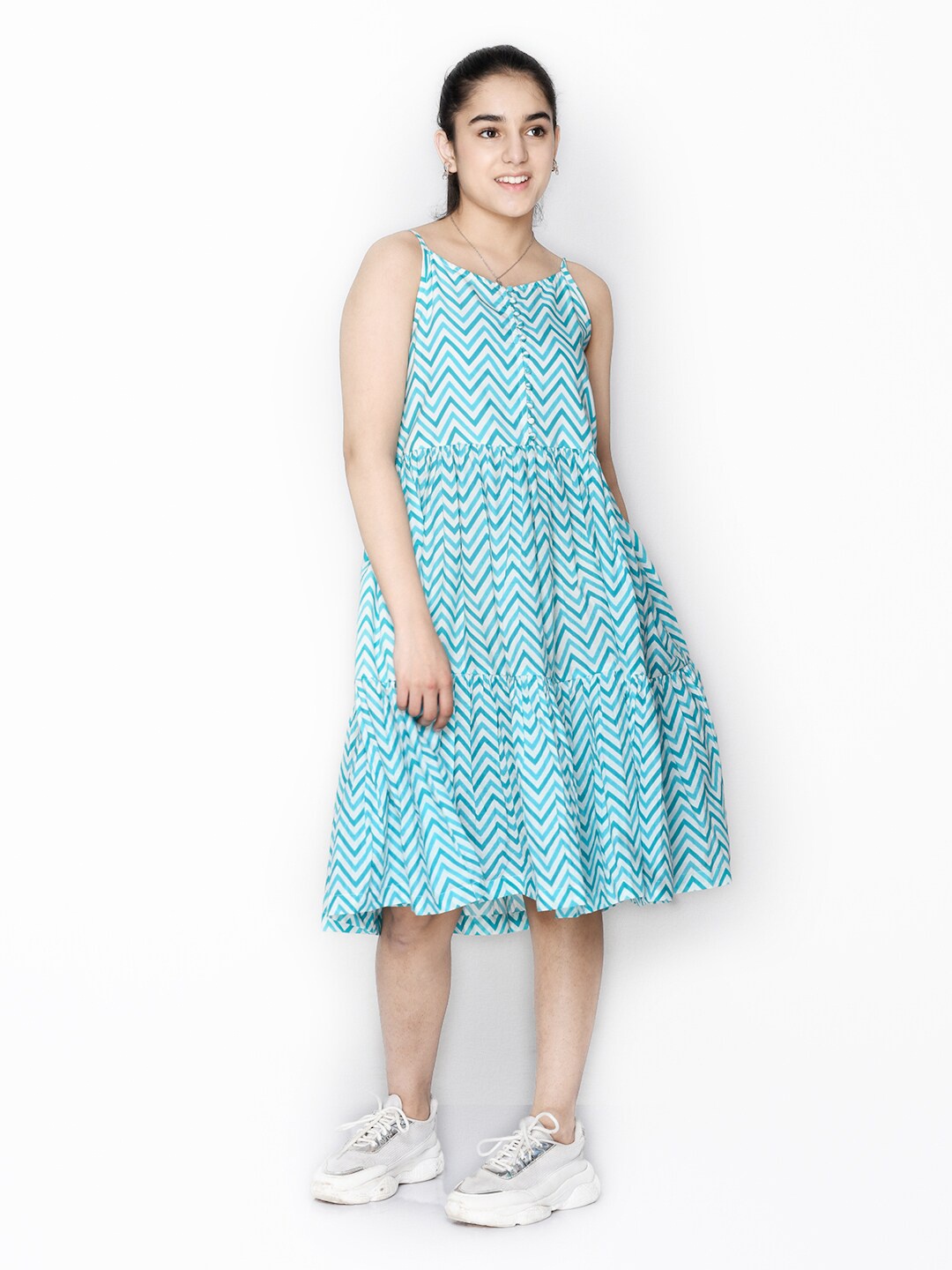 

SAKA DESIGNS Blue Dress