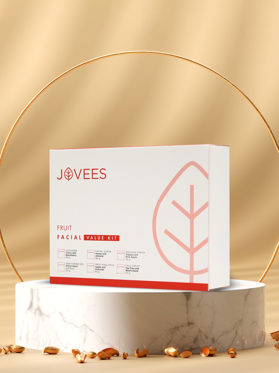 

Jovees Fruit Facial Value Kit - 315 gm, White