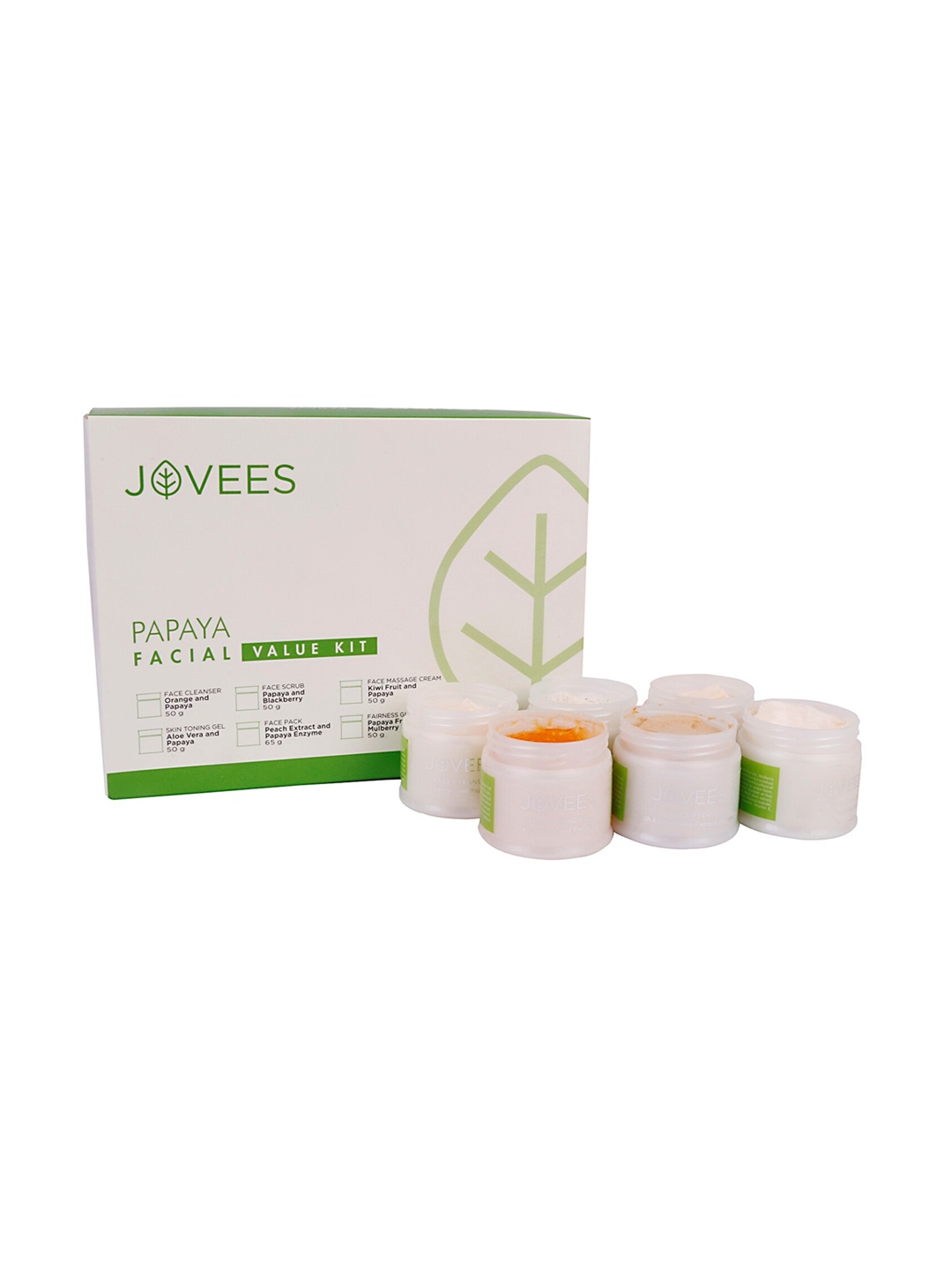 

Jovees Papaya Facial Value Kit - 315 gm, White