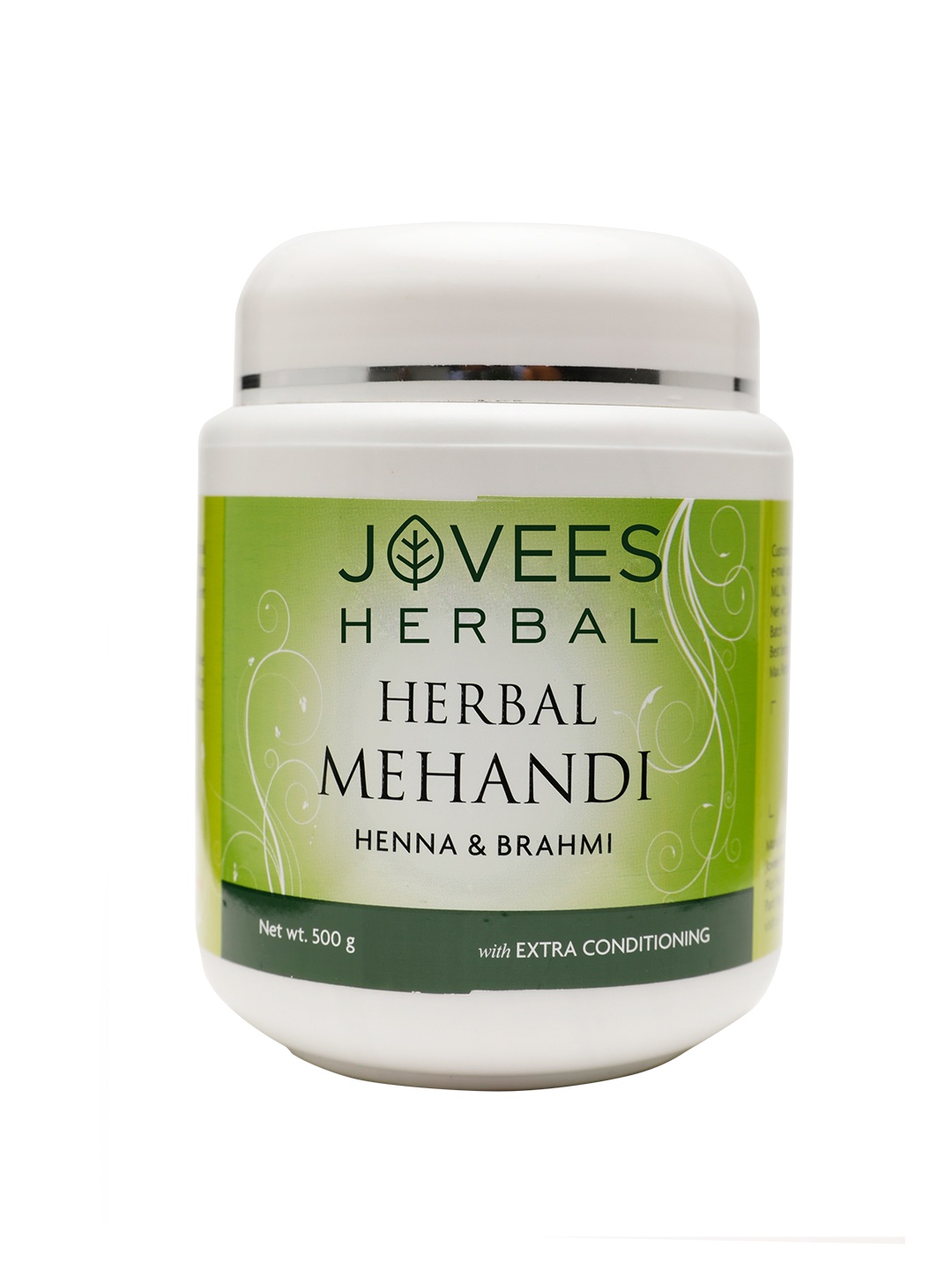 

Jovees Herbal Mehandi with Henna & Brahmi for Extra Conditioning - 500 g, Green