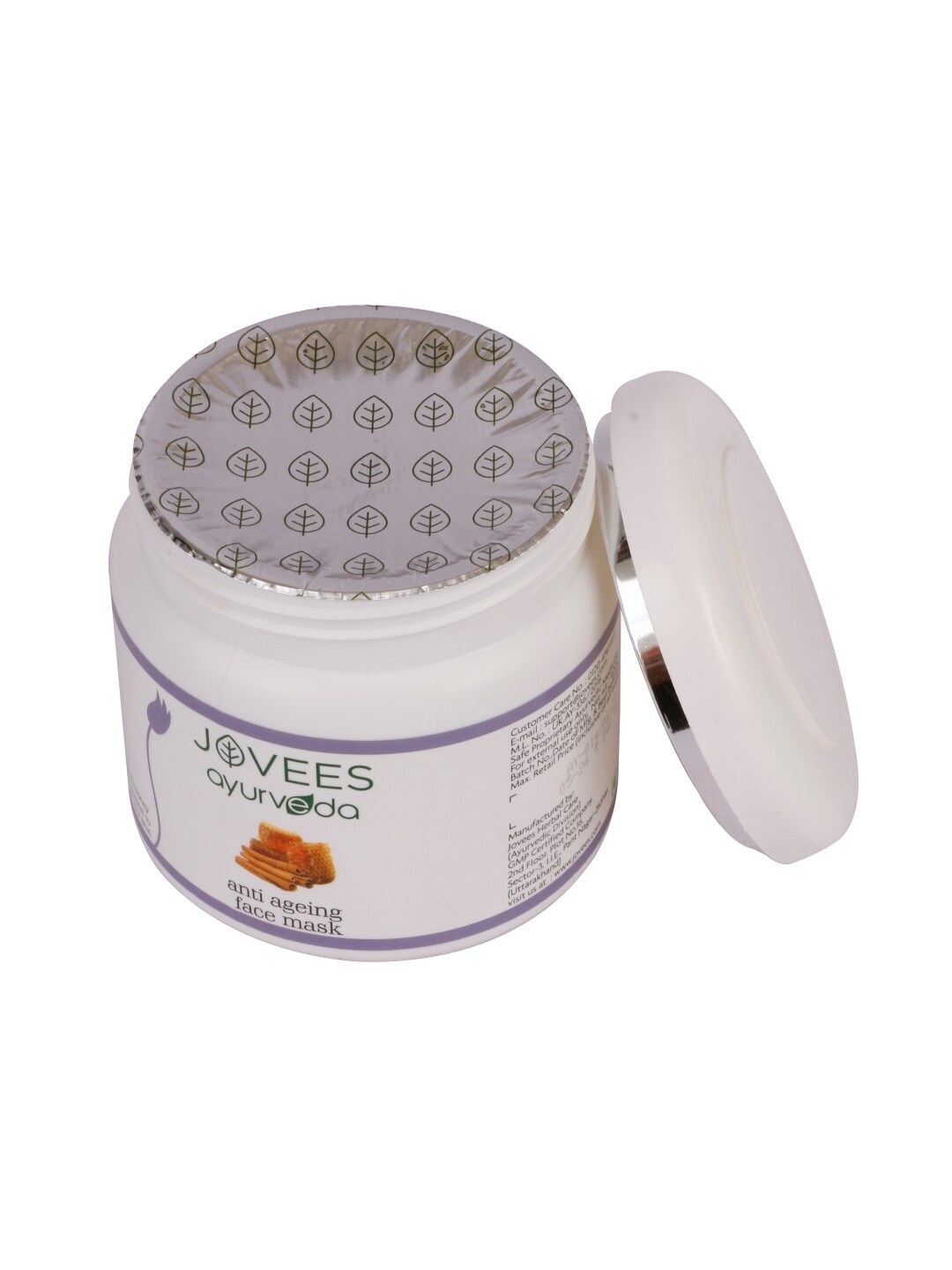 

Jovees Anti Ageing Face Mask with Sandalwood & Saffron 400 g, White