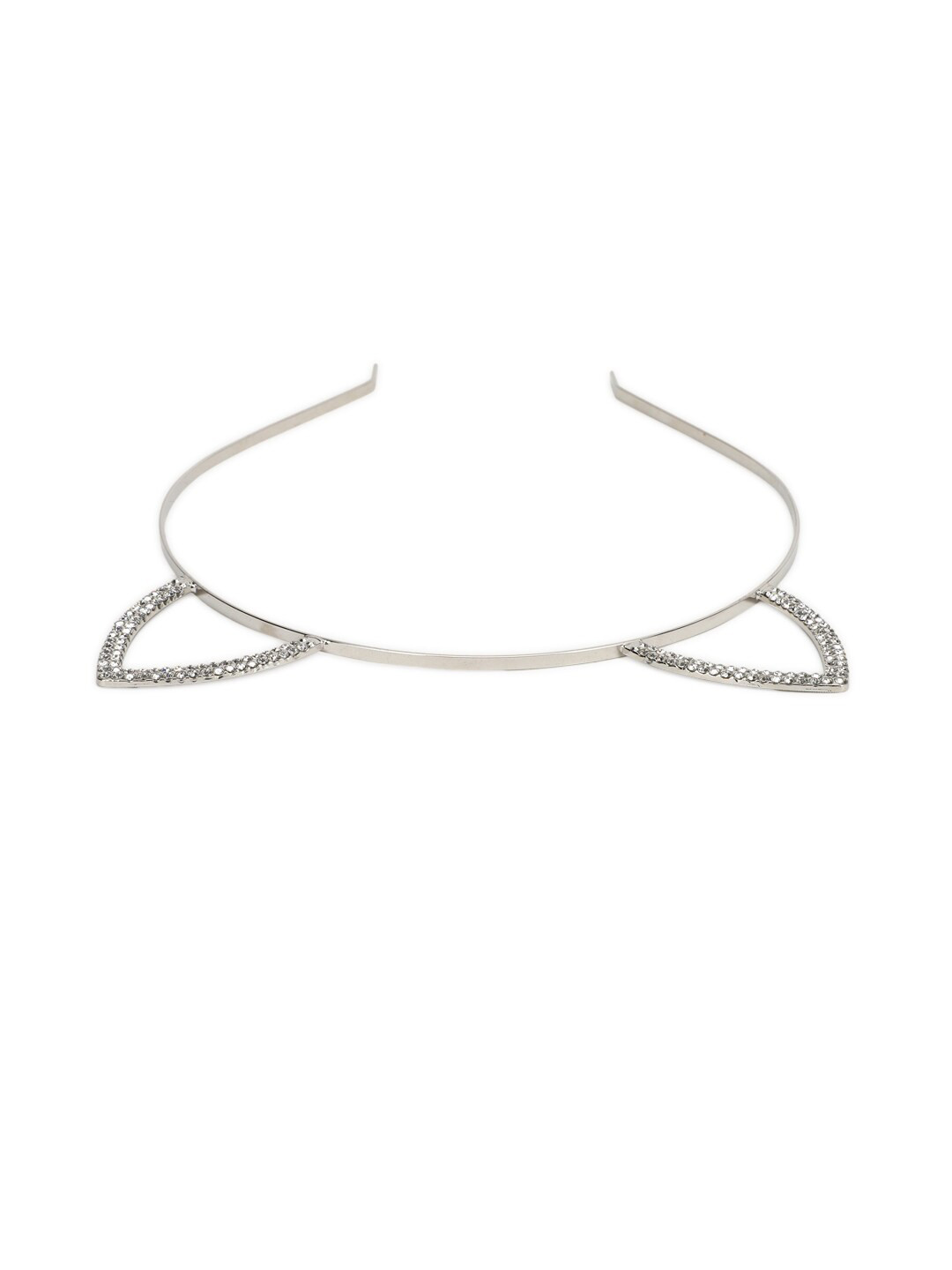 

FOREVER 21 Women Silver-Toned Hairband