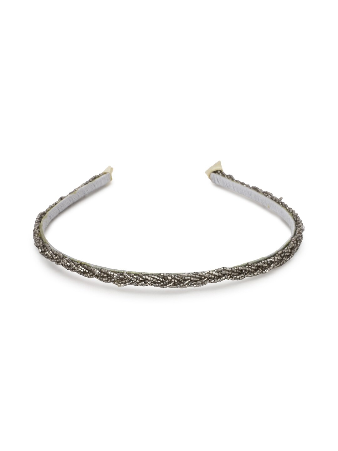 

FOREVER 21 Women Grey Metal Hairband