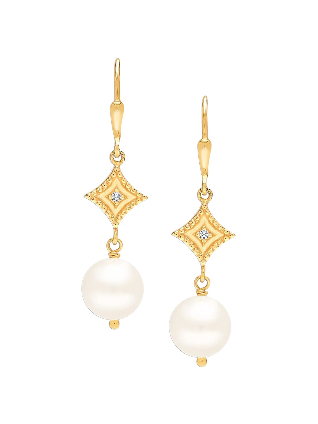 

LeCalla Gold-Toned Contemporary Drop Earrings