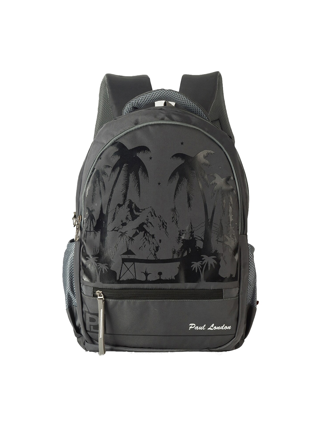 

PAUL LONDON Unisex Grey Backpack