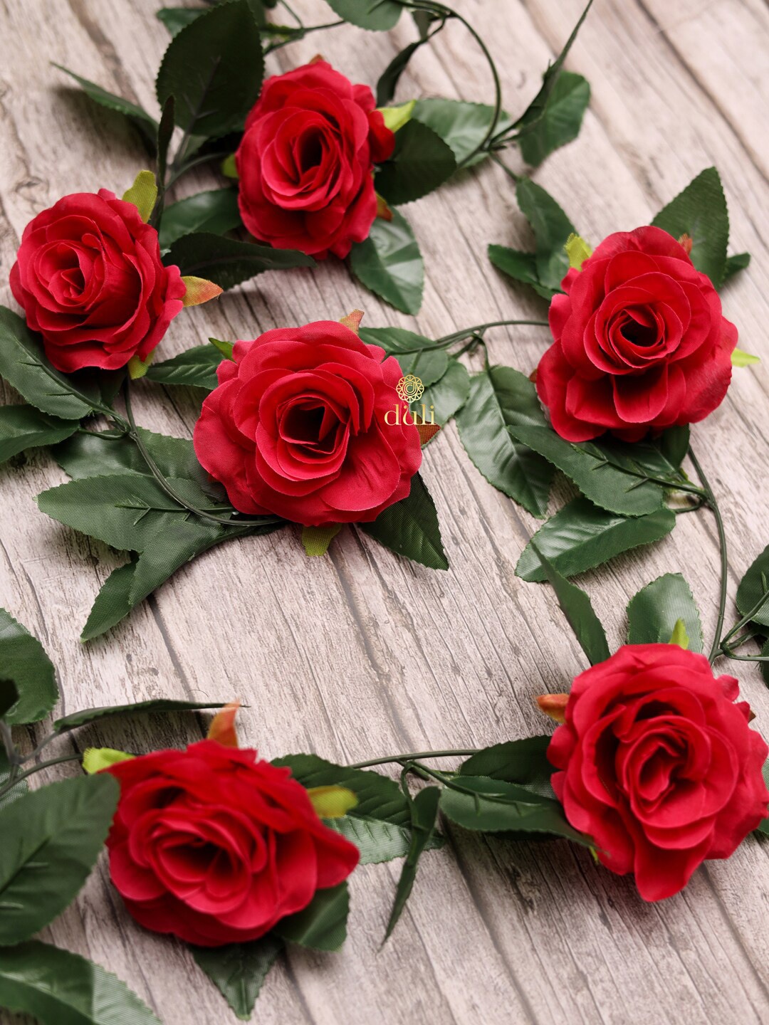 

DULI Rani-Pink Rose Flower Creeper Vine