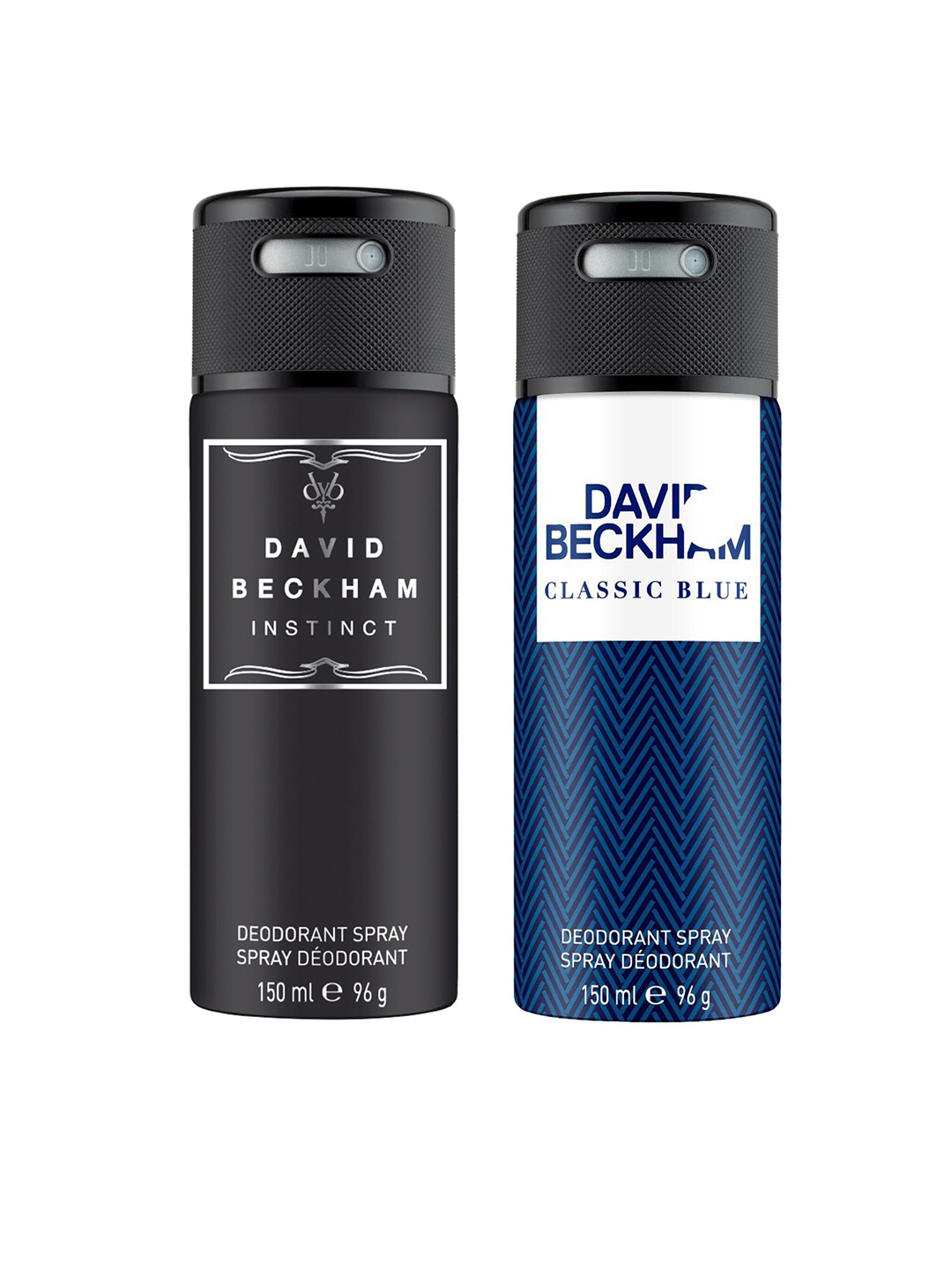 

DAVID BECKHAM Men Combo of Classic Blue & Instinct Deodorant Spray - 150 ml Each