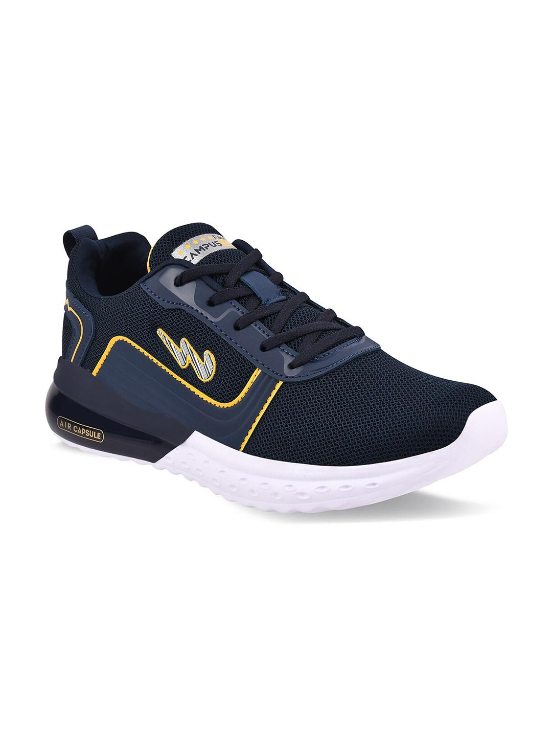 

Campus Men Navy Blue Mesh Running Shoes