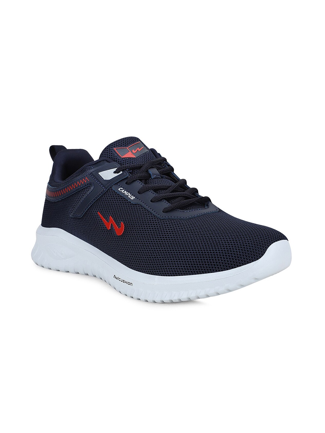 

Campus Men Navy Blue Mesh Running Shoes