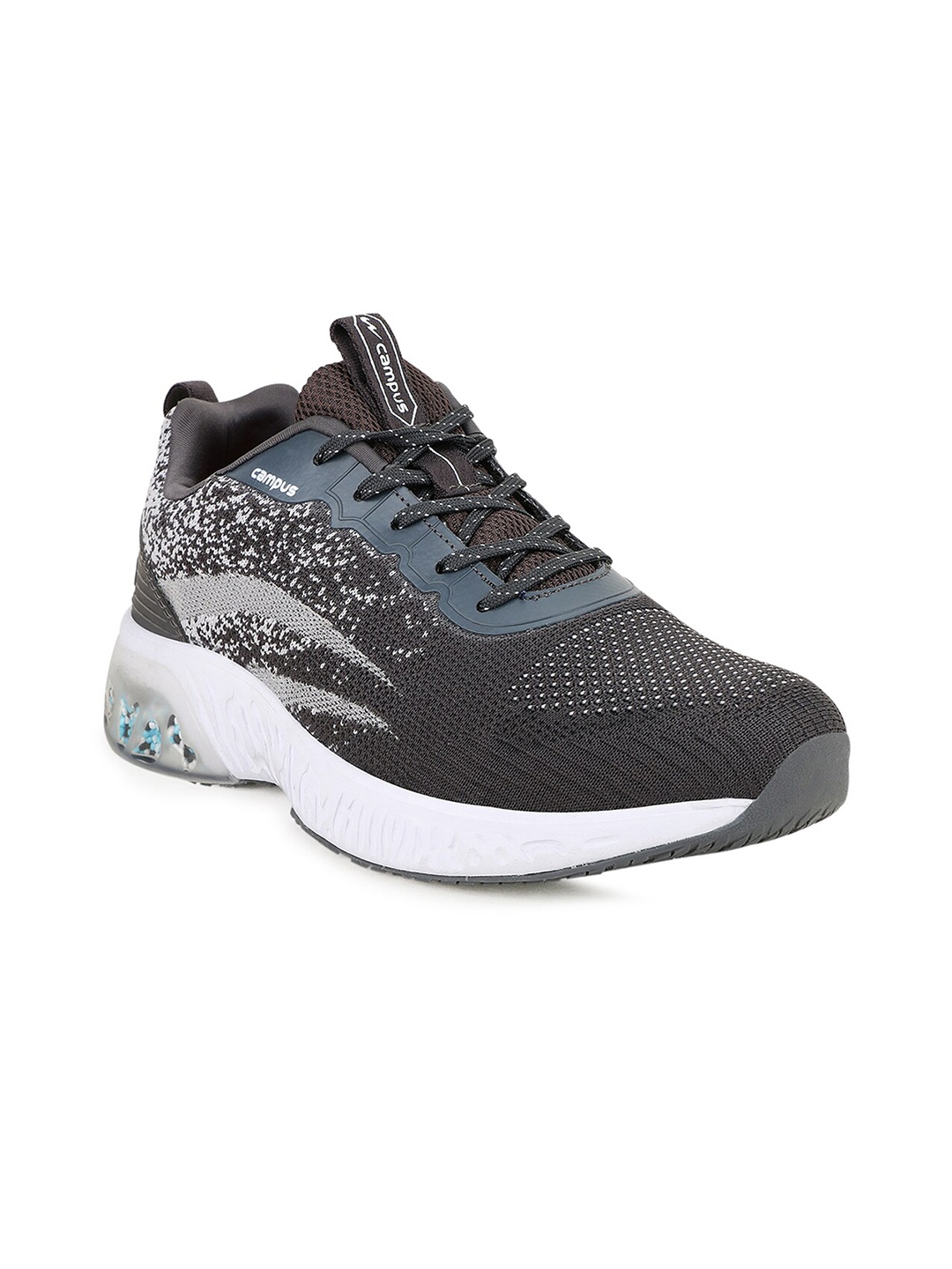 

Campus Men Grey & White Mesh Running Sports Shoes