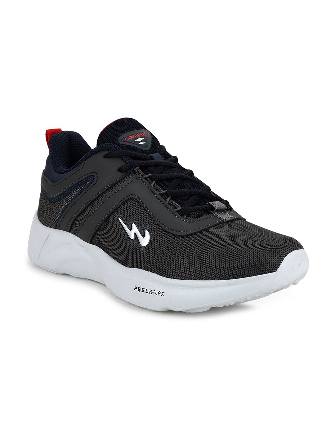 

Campus Men Grey Mesh Running Shoes