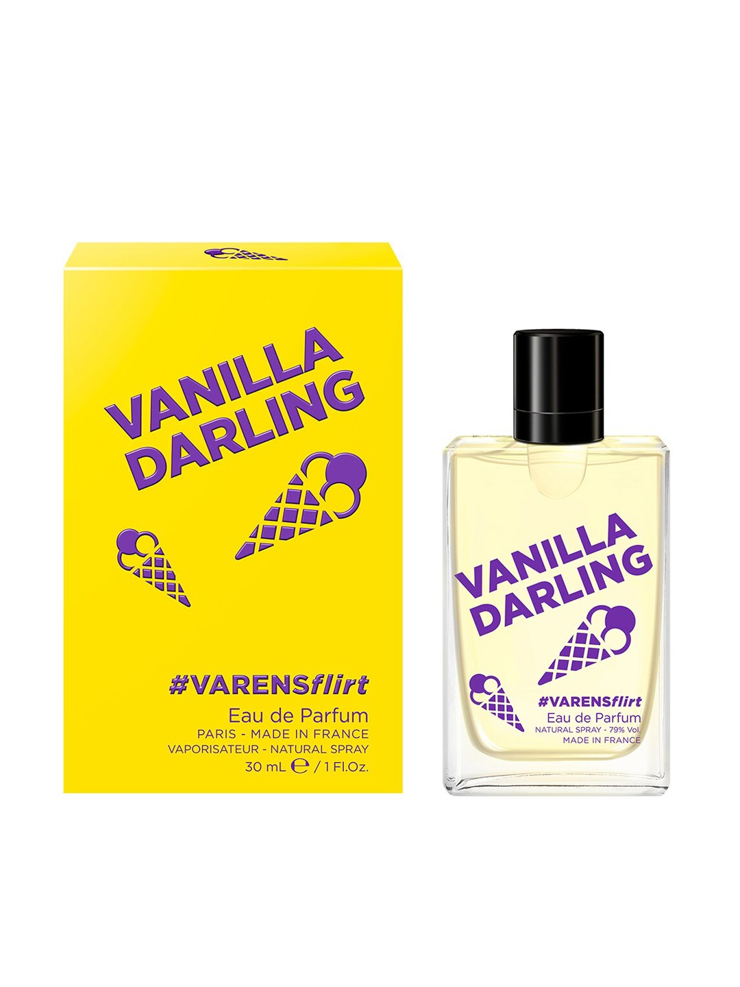 

ULRIC DE VARENS Women Vanilla Darling Varens Flirt Eau De Parfum - 30 ml, Yellow