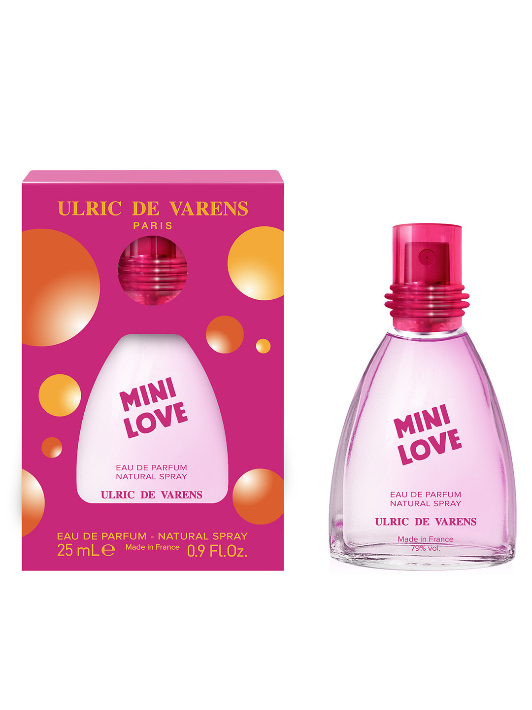 

ULRIC DE VARENS Women Mini Love Eau De Parfum 25 ml, Pink