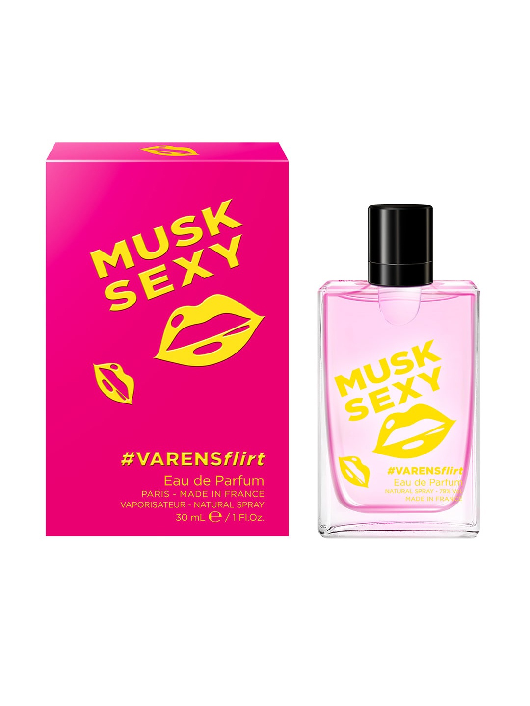 

ULRIC DE VARENS Women Musk Sexy Varens Flirt Eau De Parfum - 30ml, Pink