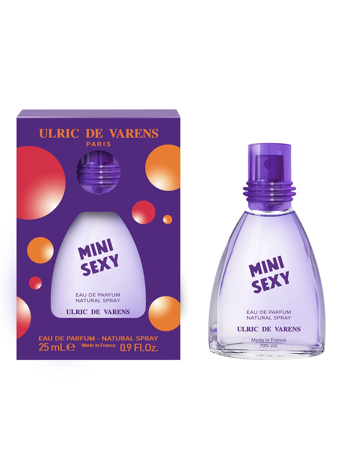 

ULRIC DE VARENS Women Mini Sexy Eau De Parfum 25 ml, Violet