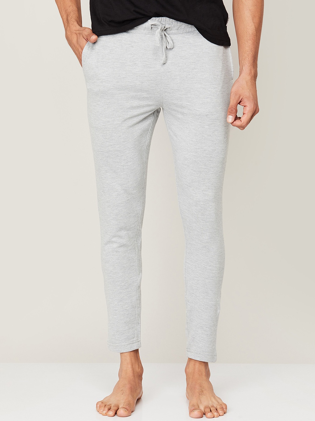 

Fame Forever by Lifestyle Men Grey Solid Track Pants
