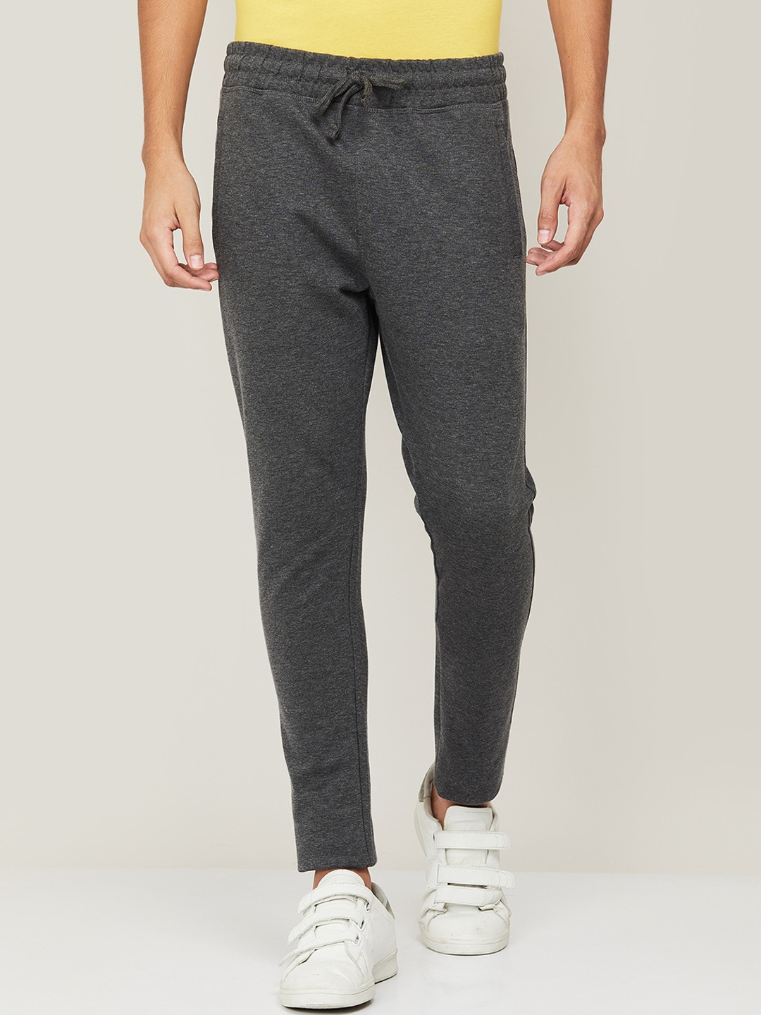 

Fame Forever by Lifestyle Men Grey Solid Track Pants