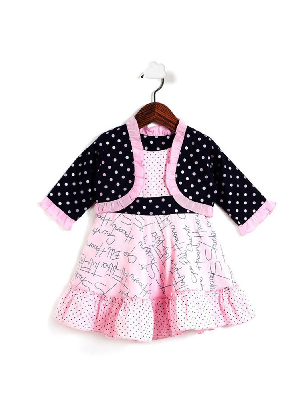 

The Magic Wand Girls Pink A-Line Dress