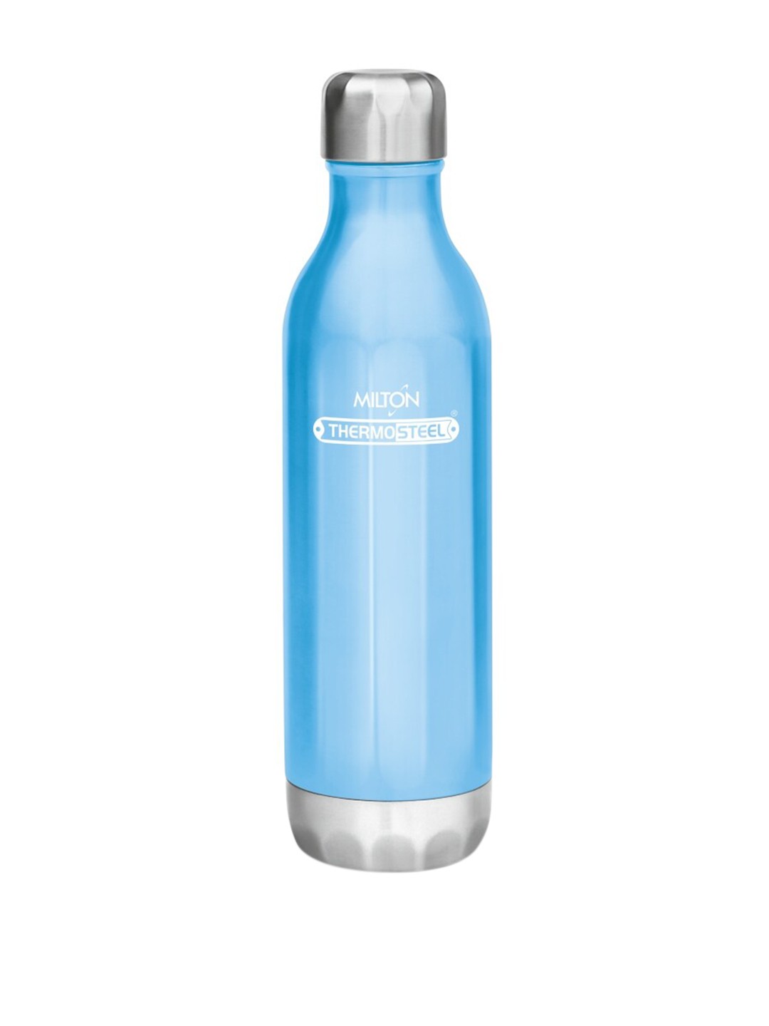 

Milton Blue Solid Thermosteel Plain Lid Water Bottle 540 ml
