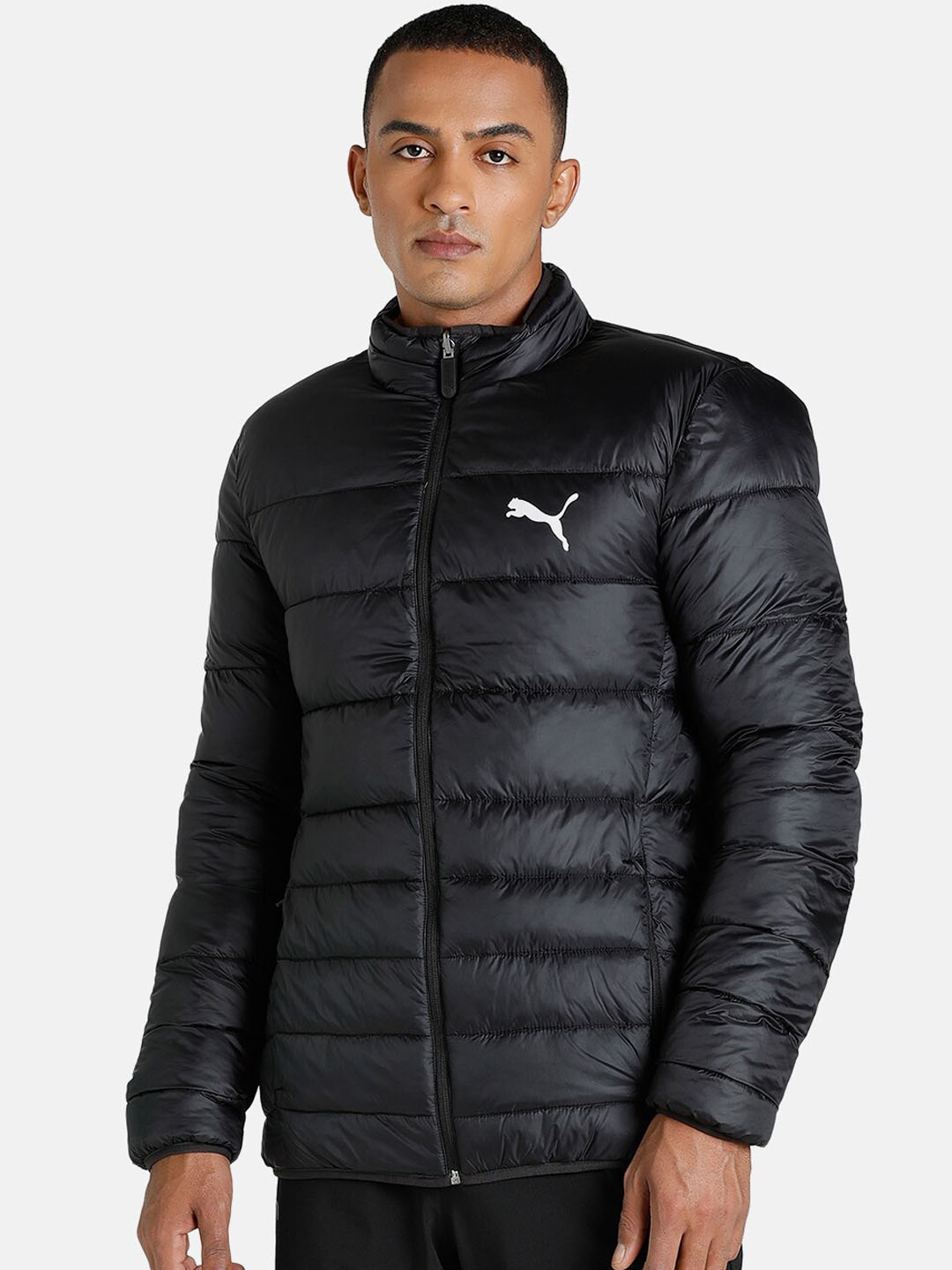 

Puma Men One8 Virat Kohli Reversible Slim Fit Padded Jacket, Black