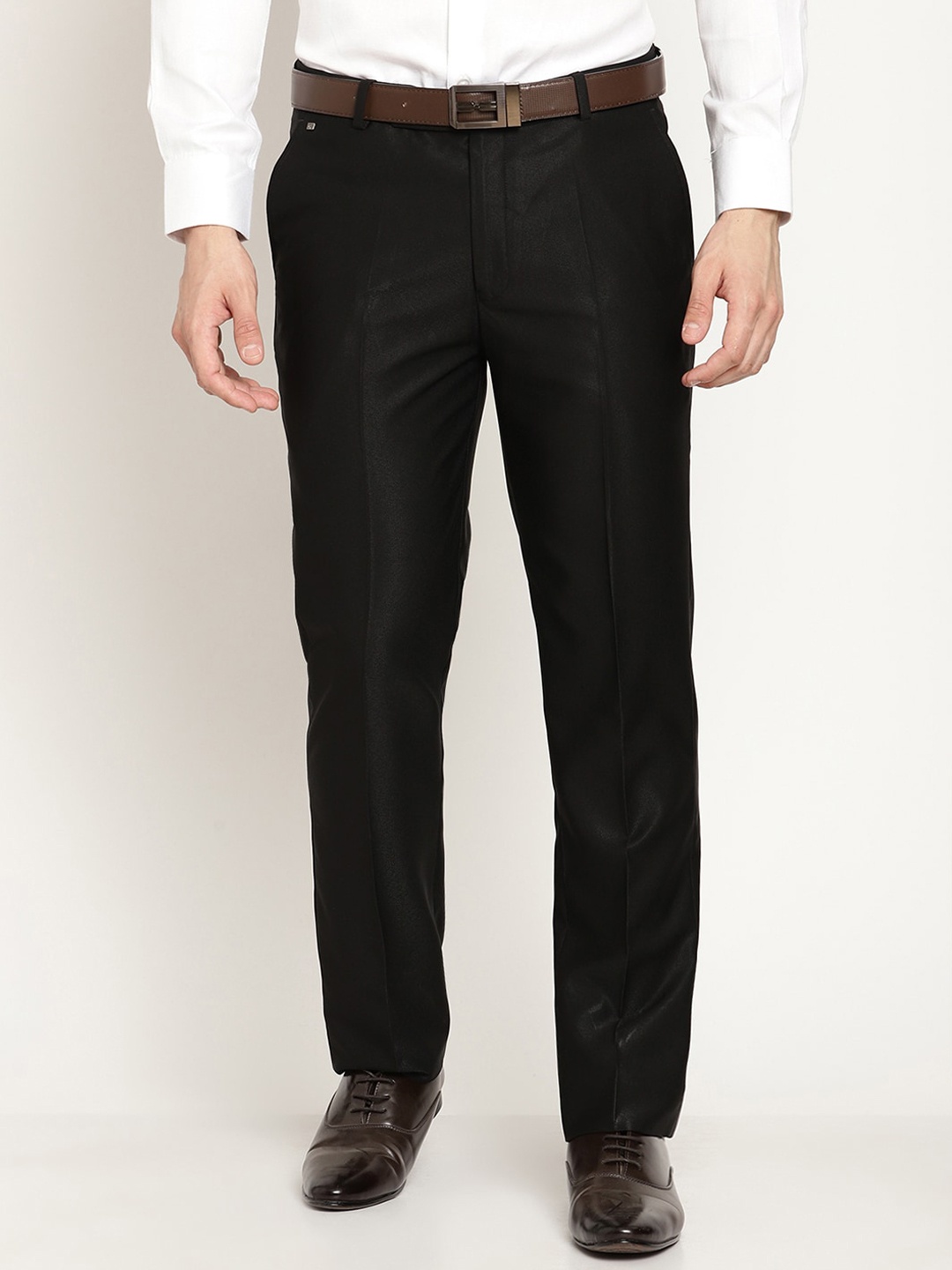 

Cantabil Men Black Trousers