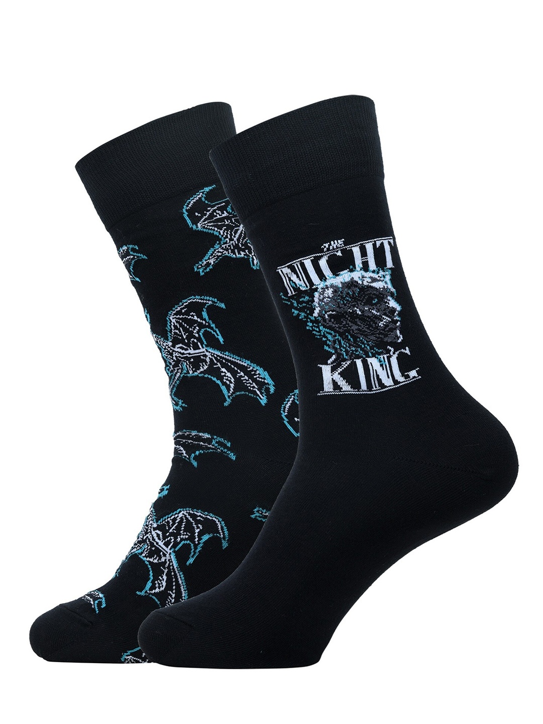 

Balenzia Men Assorted Pack Of 2 GAME OF THRONES Calf Length Crew Socks