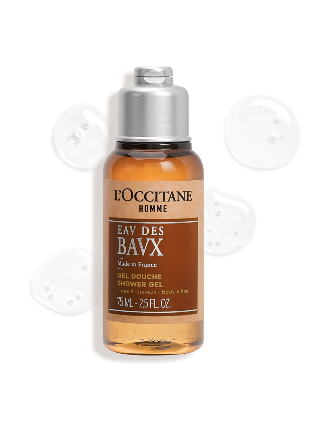 

L'Occitane Baux Shower Gel 75ml, Transparent