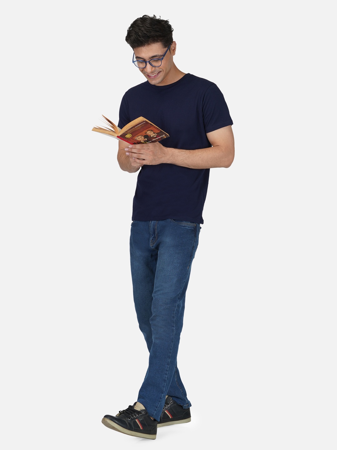 

Tinted Men Navy Blue T-shirt