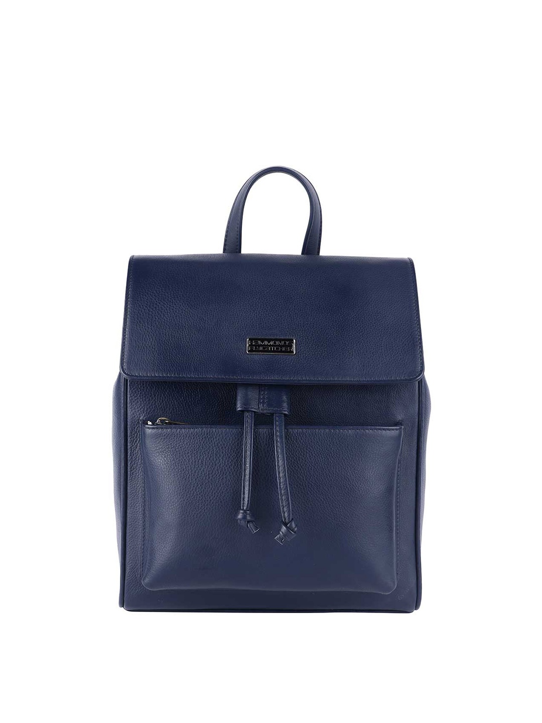 

HAMMONDS FLYCATCHER Unisex Blue Textured Backpack with Compression Straps