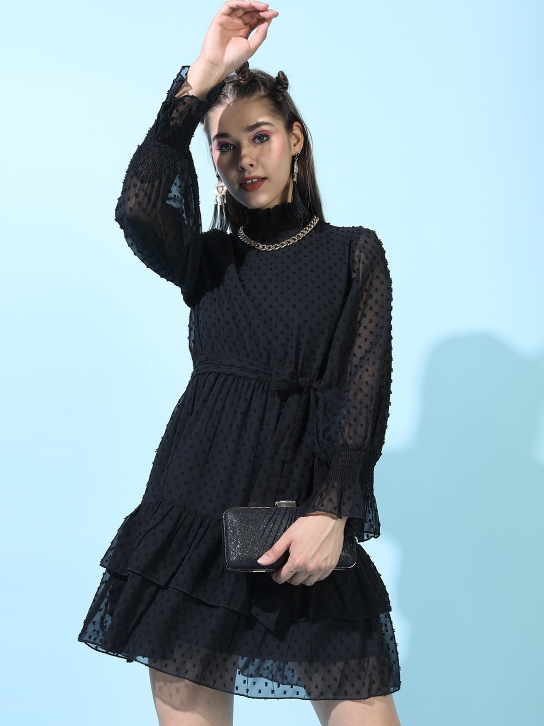 

Tokyo Talkies Black Dress